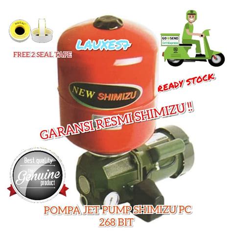 Jual Mesin Pompa Air Jet Pump Shimizu Pc Bit Original Tabung