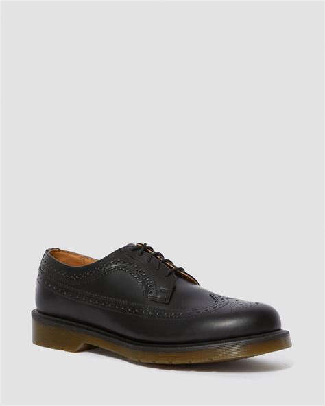 最新な Leather Dr Martens BEX 3989 3 Eye Women UK Brogue BROUGUE SHOE 11