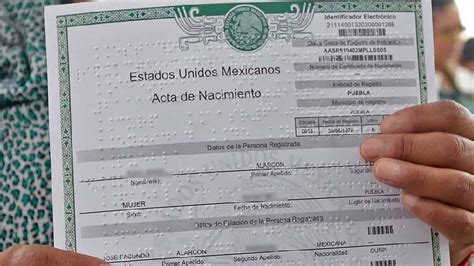 Cómo puedo obtener una copia certificada de mi Acta de Nacimiento a