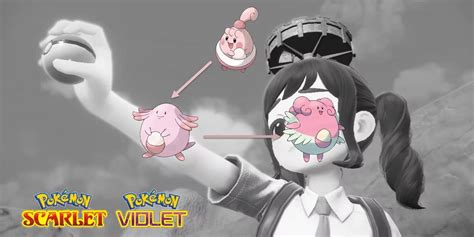 Pok Mon Scarlet E Violet Como Evoluir Happiny E Chansey Em Blissey