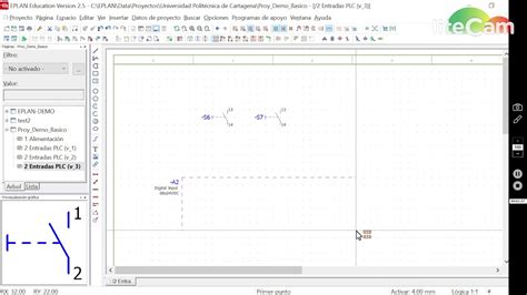 Eplan Conectar Sensor A Plc Youtube