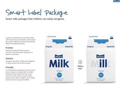 Maeil Milk Smart Label Package Clios