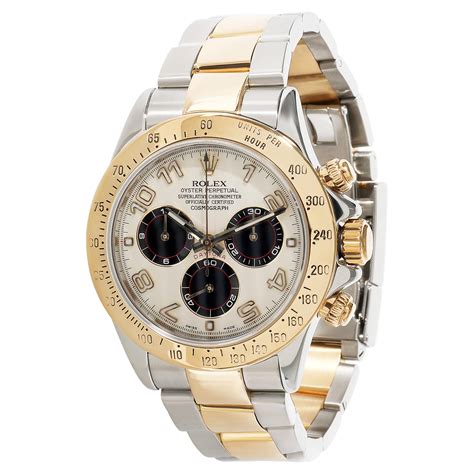 Rolex Daytona Men S Steel And Gold Tone Chronograph Watch For