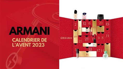 Unboxing Calendrier De LAvent 2023 Armani Virtuel YouTube