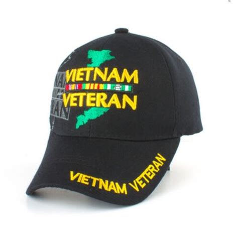 Vietnam War Veteran Ball Cap Usaf Macv Us Army Marine Corps Navy Vet