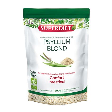 Téguments de psyllium blond 200g Greenweez