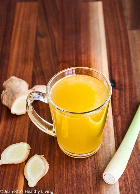 Lemongrass Ginger Chicken Broth Recipe Jeanette S Healthy Living