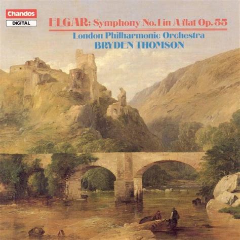 Elgar Symphony No 1 In A Flat Op 55 Bryden Thomson CD Album