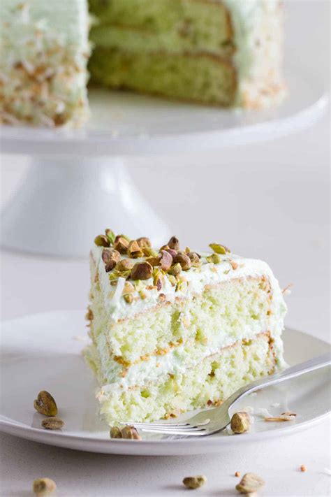 Pistachio Cake With Cool Whip Frosting