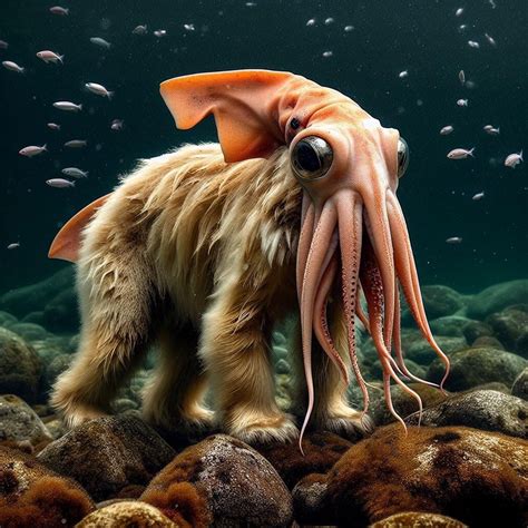 Squid Bear Raicreatures