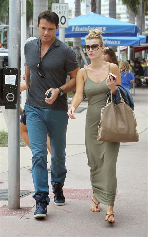 Joanna Krupa Braless Flashing Poke Nipples In Miami Street Celebrities Nude