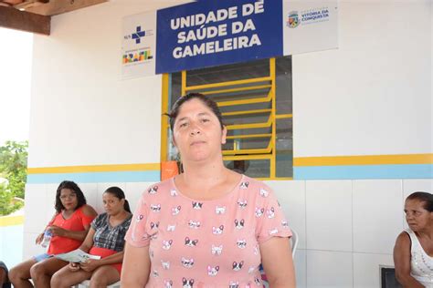 Sa De Renovada Revitaliza O Da Unidade De Sa De Da Gameleira A