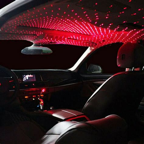 Luz LED Para Coche Mini Proyector Techo Estrella Luces De Noche