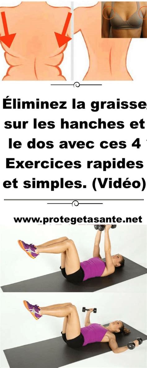 Liminez La Graisse Sur Les Hanches Et Le Dos Avec Ces Exercices