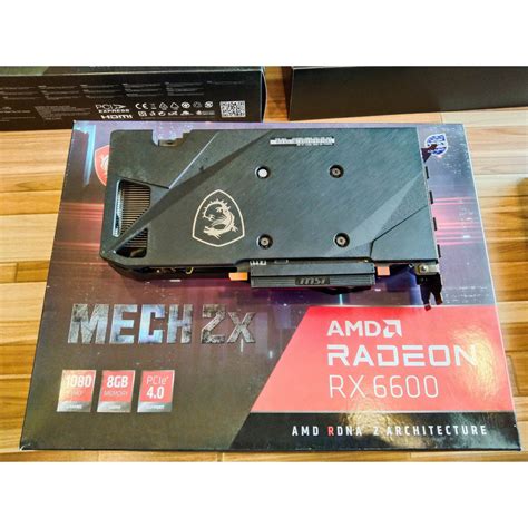 Msi Radeon Rx 6600 Mech 2x 8g 8gb Gddr6 ครบกล่อง ประกัน 18112024 Amitcomputernakhonnayok