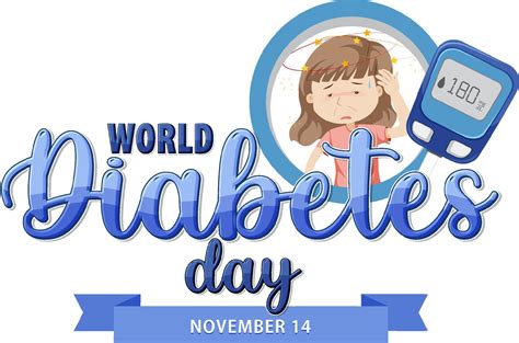 World Diabetes Day Poster Design 12822628 Vector Art At Vecteezy