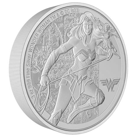 Niue DC Comics Wonder Woman 3 Oz Silver 2023 Proof Metalmarket Eu