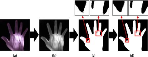 Figure From Vein Pattern Verification And Identification Based On