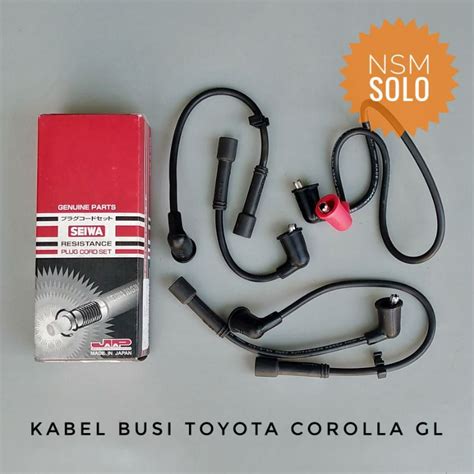 Jual Kabel Busi Cable Mobil Toyota Corolla Gl Merk Seiwa Jepang