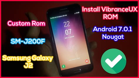 Install VibranceUX ROM On Samsung Galaxy J2 Custom Rom For SM J200F