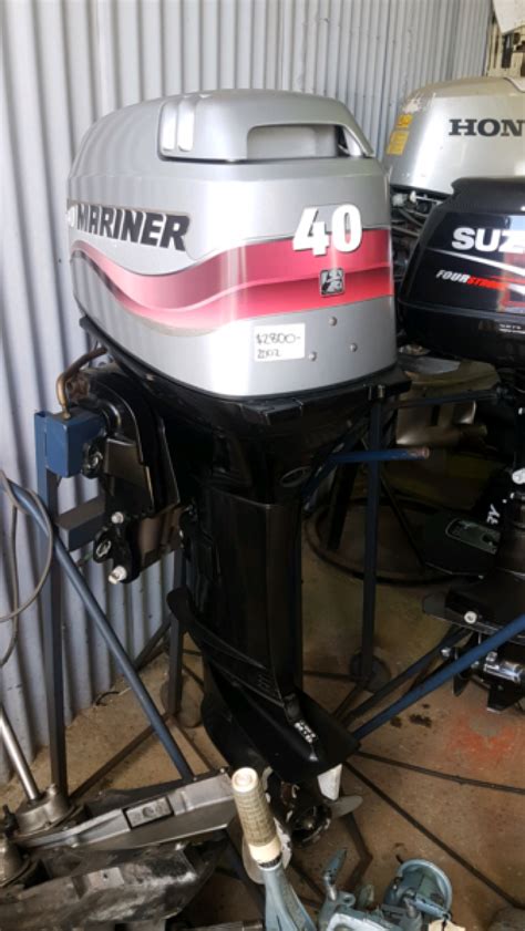 40hp Mariner 2 Stroke Bluewater Marine