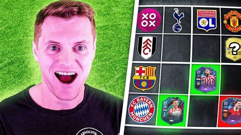 Footy Tic Tac Toe Decides My Fifa Team Youtube