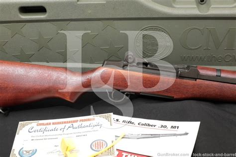 Springfield M1 Garand 30 06 Semi Automatic Rifle CMP Certificate C R