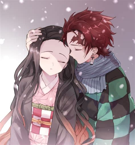 Demon Slayer Kimetsu No Yaiba Tanjirou Kamado Nezuko Kamado 竈門兄妹