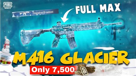 Finally M416 Glacier Is Back 😍 How To Get 7500 Uc Only Create