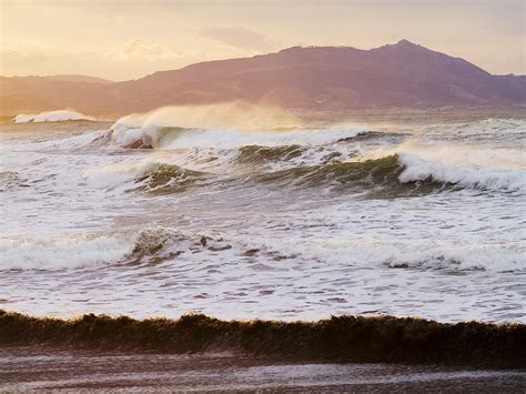 Wallpaper Sinar Matahari Pemandangan Laut Pantai Pasir Langit