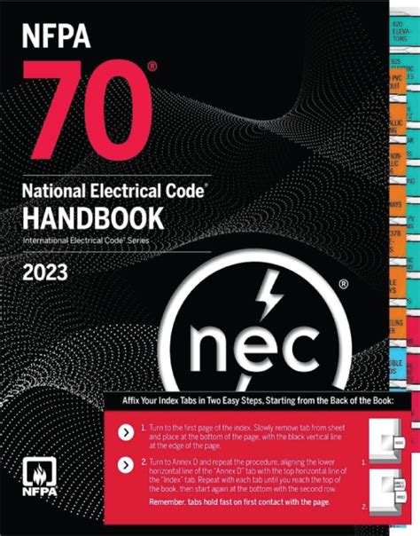 Nec National Electrical Code Handbook Edition With Index Tabs