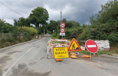 Autour De Lannion La D Partementale Rouverte La Circulation