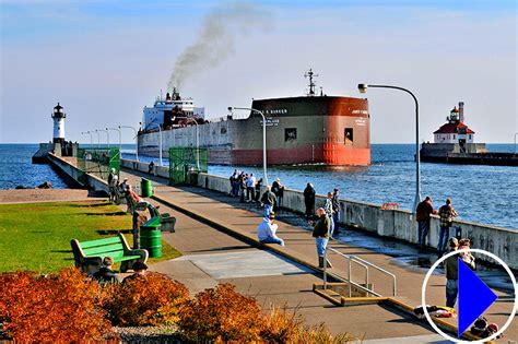 Duluth Ship Canal | Live Webcam View | Minnesota