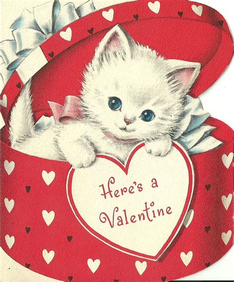 Printable Vintage Valentine Cards