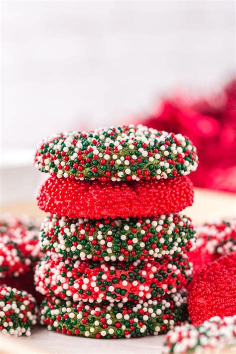 Christmas Sprinkle Cookies Princess Pinky Girl