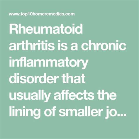 Pin on Rheumatoid arthritis