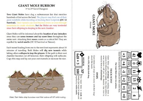 57 Giant Mole Burrow | PDF