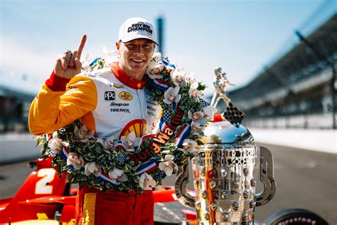 Josef Newgarden Finally Victorious At Indy Is First American To