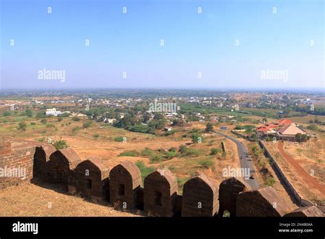 view  bidar fort karnataka  india stock photo alamy