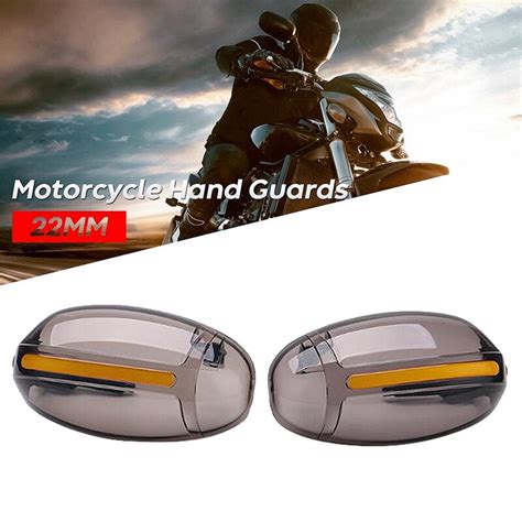 Pair Universal Motorcycle HandGuard Dirt Bike Handguard Scooter Windsn