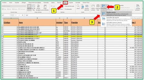 Como Inmovilizar Varias Columnas En Excel Muy Facil Paso A Paso