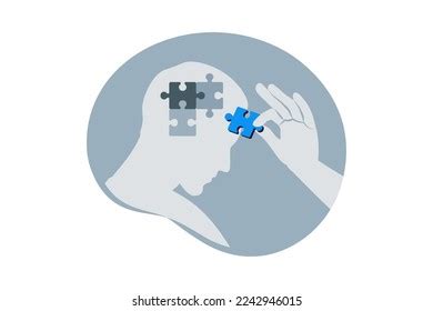 Psychologic Therapy Session Concept Helping Hand Stock Vector Royalty