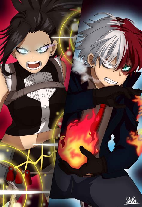 The Villain Class 1 A Couple Shoto And Momo By Yola96 On Deviantart