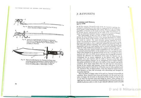 Pictorial History Of Swords And Bayonets By Rj Wilkinsonlatham