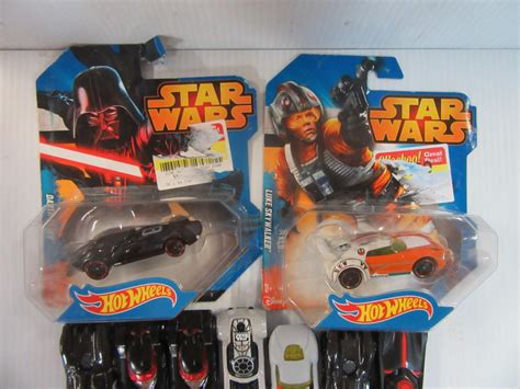 Lot Star Wars Themed Hot Wheels Cars