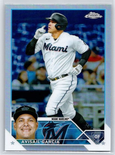 Topps Chrome Refractor Avisail Garcia Toronto Blue Jays