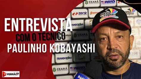 TV FERRÃO Entrevista o técnico Paulinho Kobayashi YouTube