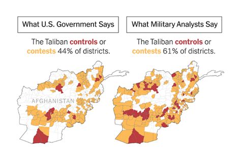 Afghan Government Control Over Country Falters U S Report Says The