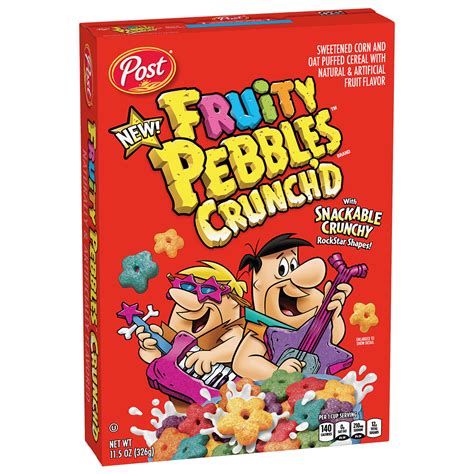 New Pebbles Crunchd Cereals Stays Crunchy In Milk