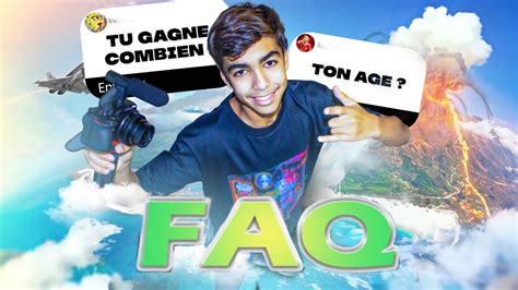 JE REPONDS A VOS QUESTIONS Je Gagne Combien YouTube